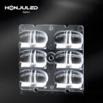 T1M 5050 LED lens module with high transparency optical design